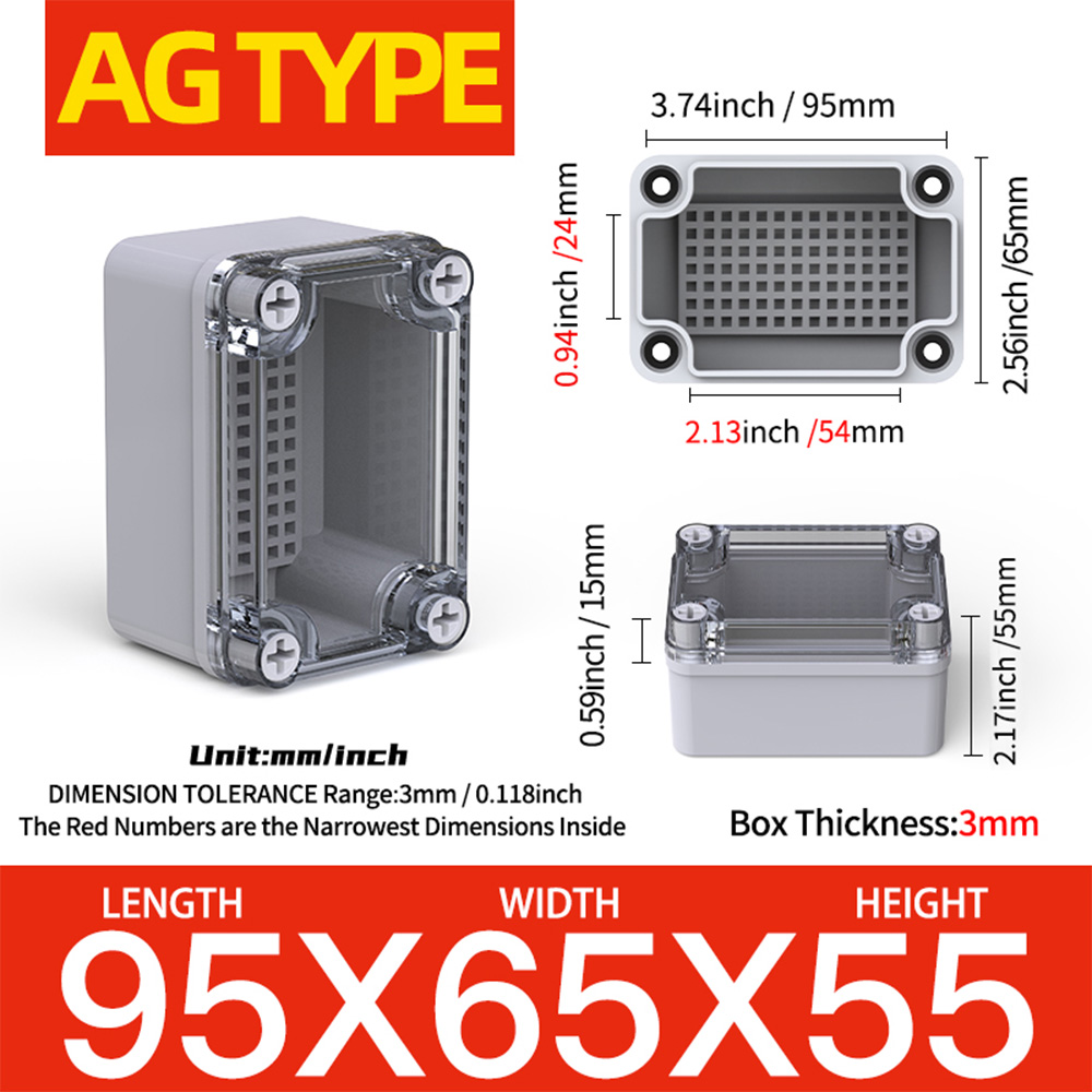 AG Transparent 95 65 55