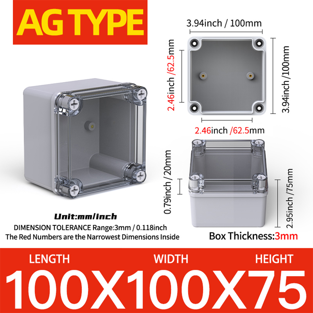 AG transparent 100 100 75