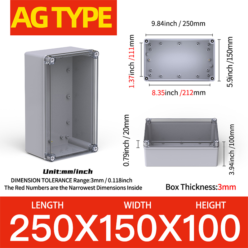 AG transparent 250 150 100